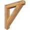 Ekena Millwork Traditional Arts & Crafts Rough Sawn Bracket, Western Red Cedar, 6"W x 40"D x 40"H BKT06X40X40TRA03RWR - alternate 1